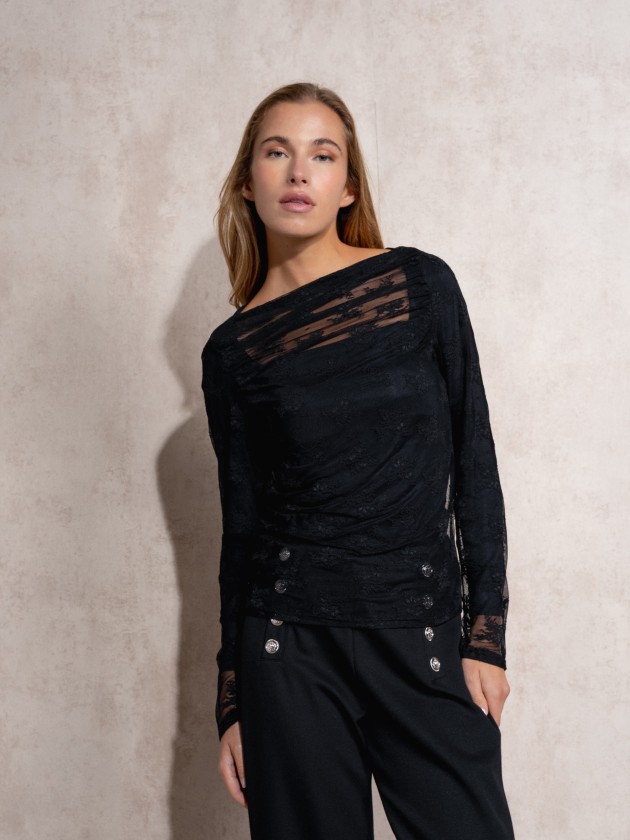 Camisola de renda