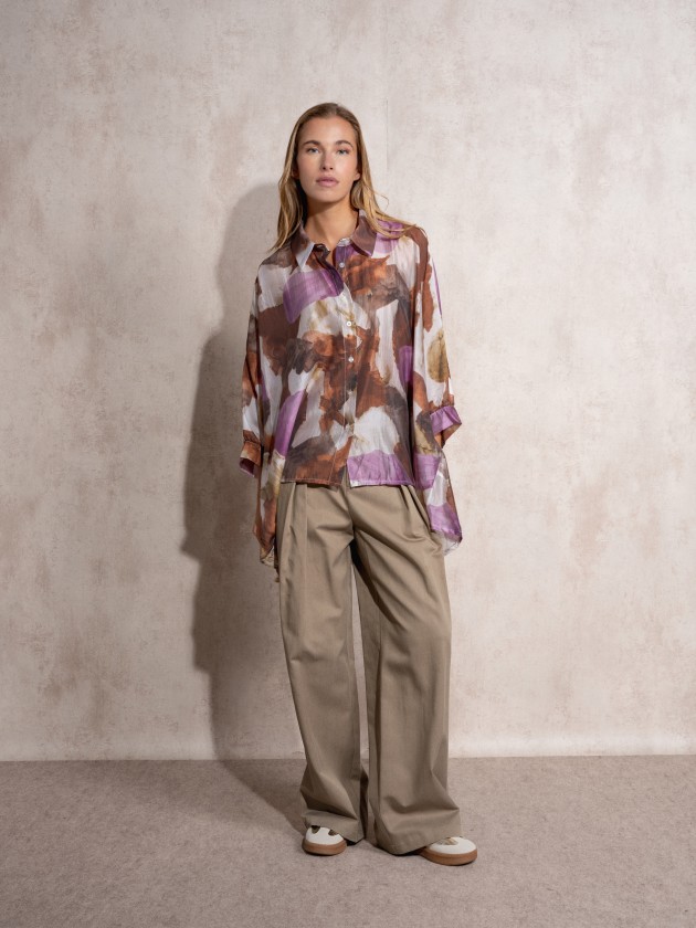 Camisa estampada