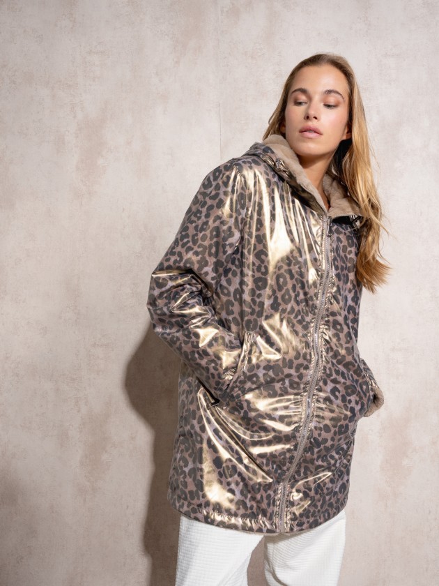 Parka impermevel reversvel
