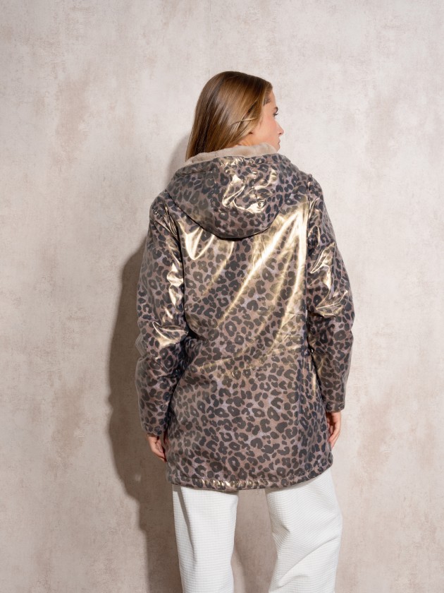 Parka impermevel reversvel