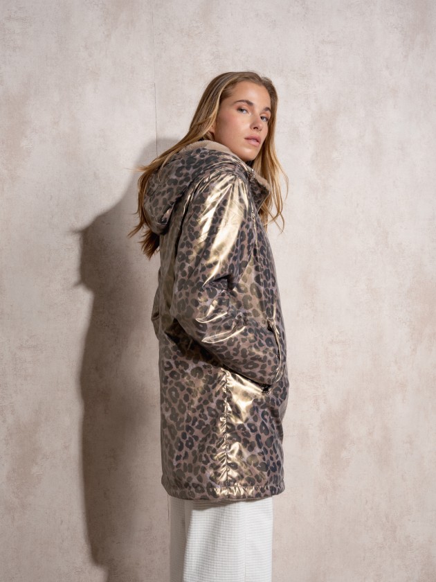 Parka impermevel reversvel