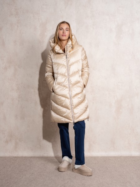 Veste matelasse avec fermeture clair