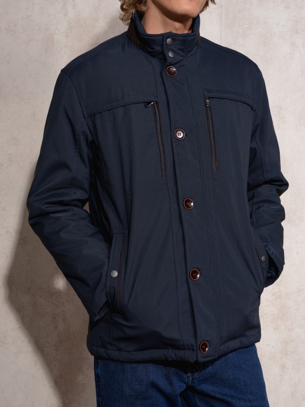 Classic zipper jacket