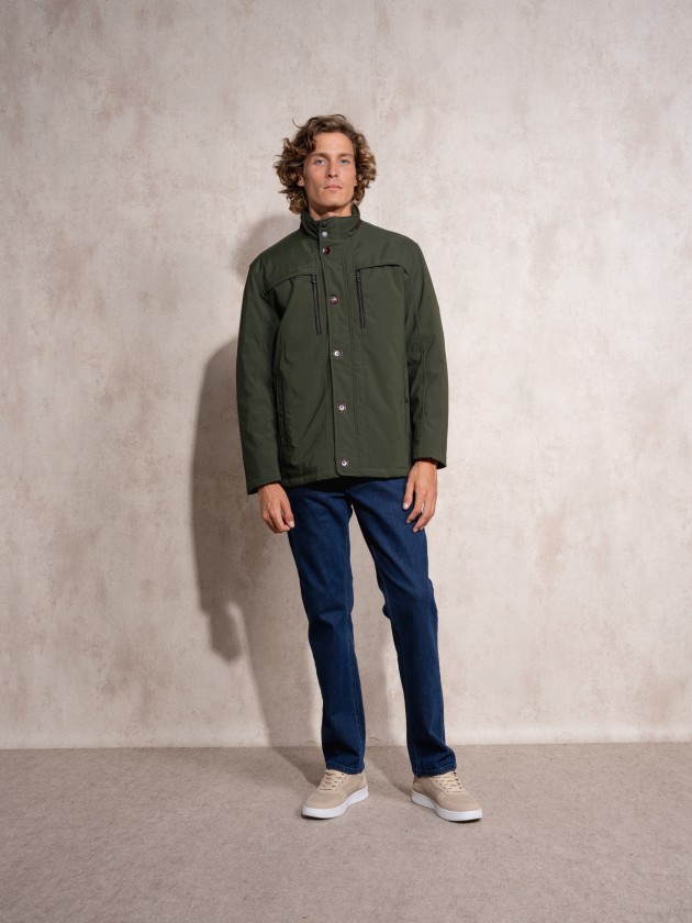 Classic zipper jacket