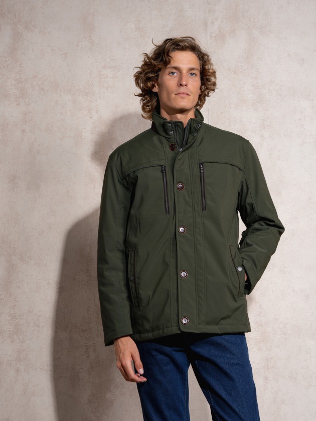 Classic zipper jacket