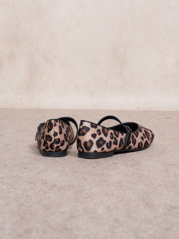 Sabrinas estampado leopardo