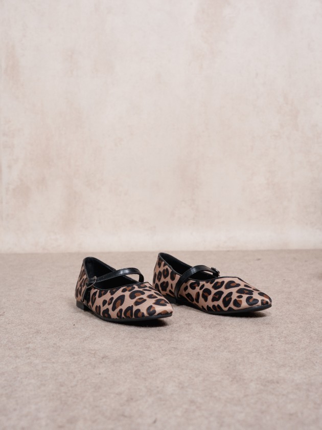 Sabrinas estampado leopardo