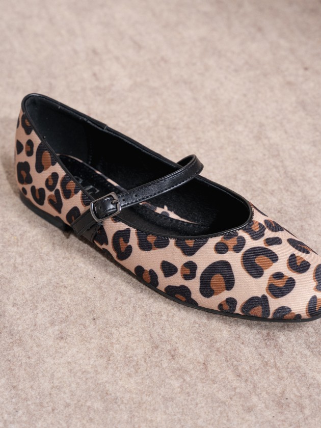 Sabrinas estampado leopardo