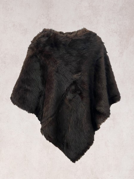 Fur poncho