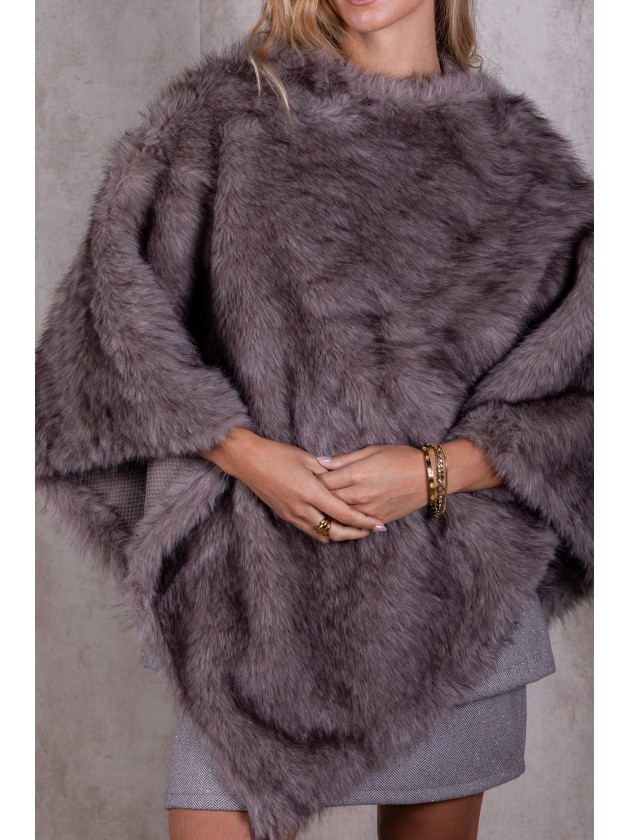 Fur poncho Fur poncho