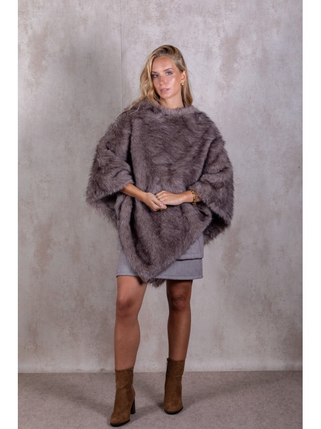 Fur poncho Fur poncho