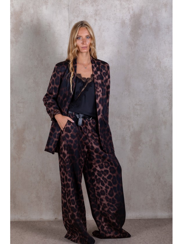 Blazer leopardo 100%pe