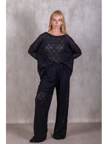 Pantalon en dentelle