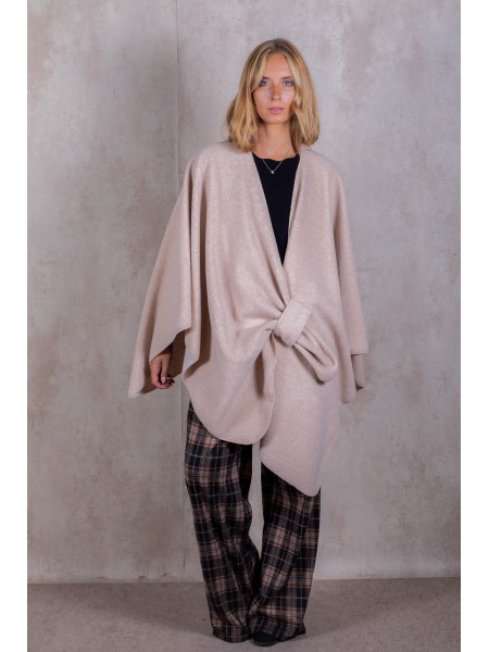 Poncho cruzado