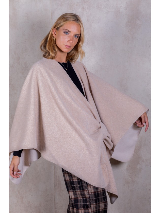 Poncho cruzado