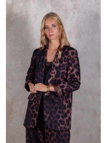 Blazer leopardo 100%pe