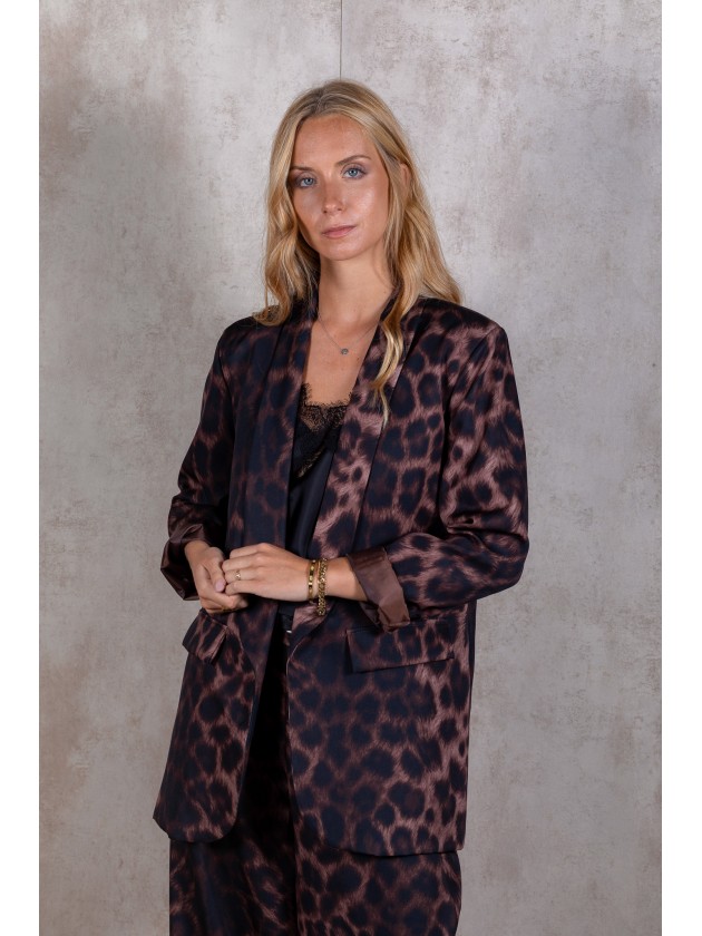 Blazer leopardo 100%pe