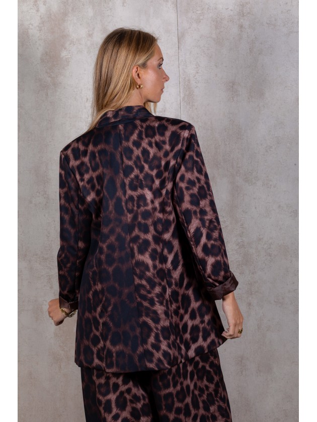 Blazer leopardo 100%pe