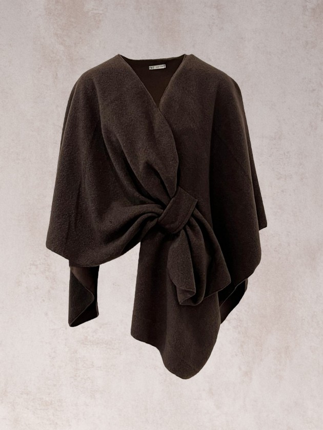 Cross poncho