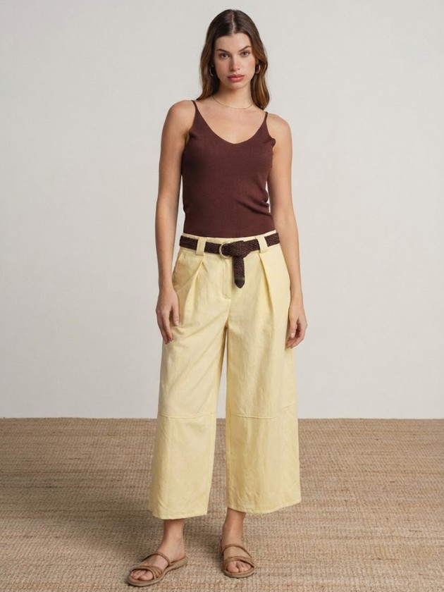 Faux leather balloon style pants Faux leather balloon style pants