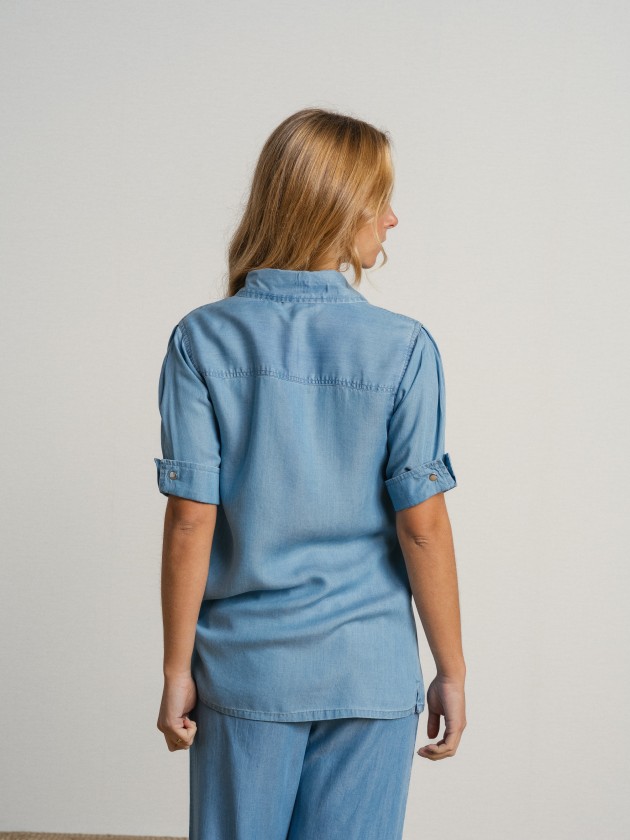 Fluid tencel shirt Fluid tencel shirt