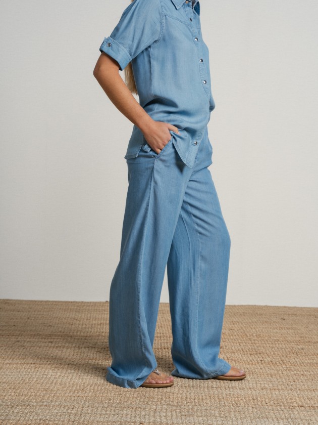Flowy tencel pants