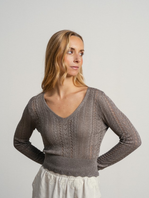 Crochet crop sweater Crochet crop sweater