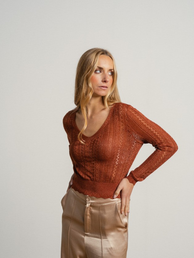 Crochet crop sweater Crochet crop sweater