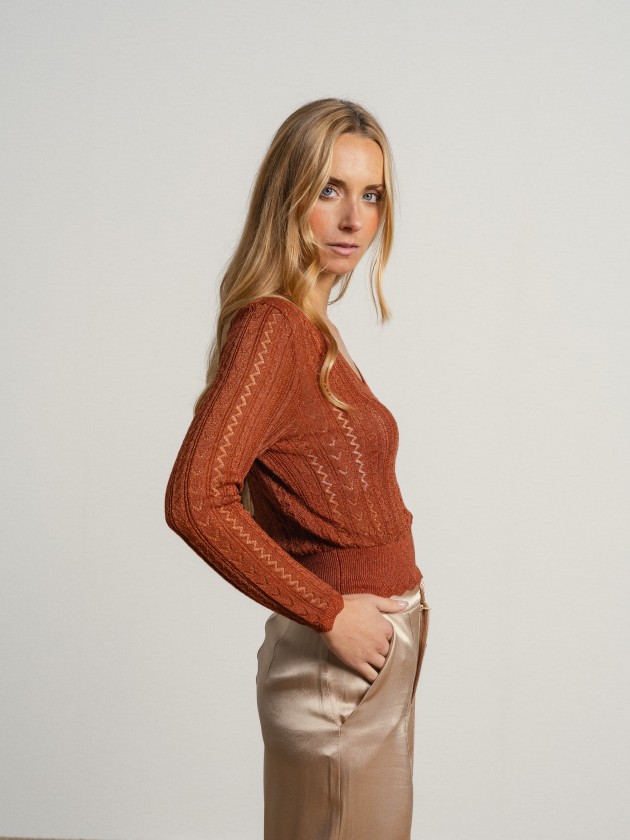 Crochet crop sweater Crochet crop sweater