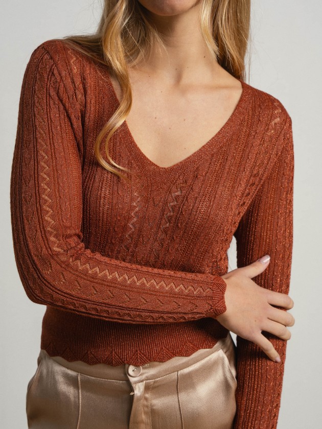 Crochet crop sweater Crochet crop sweater