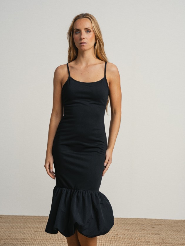 Strappy midi dress