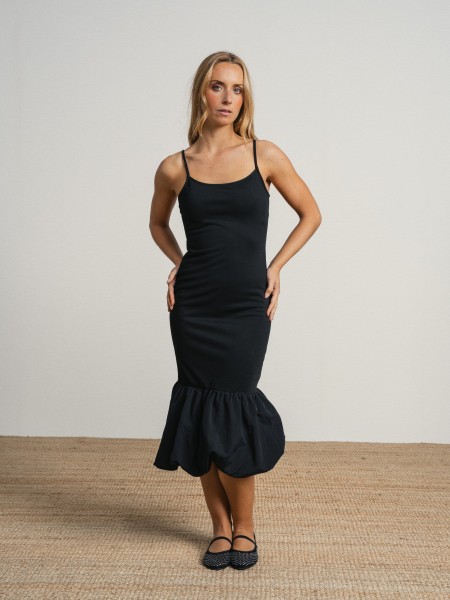 Strappy midi dress