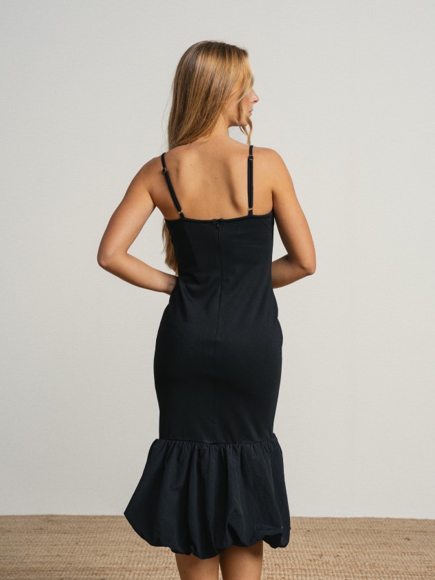 Strappy midi dress