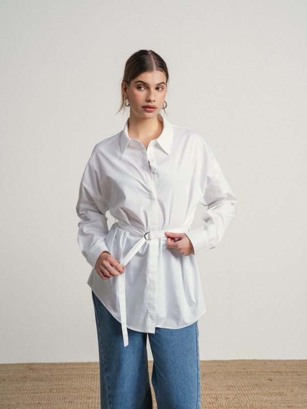 Tunic with belt