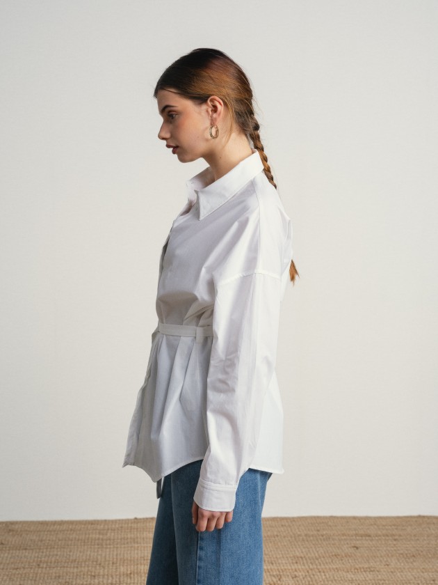 Tunic with belt