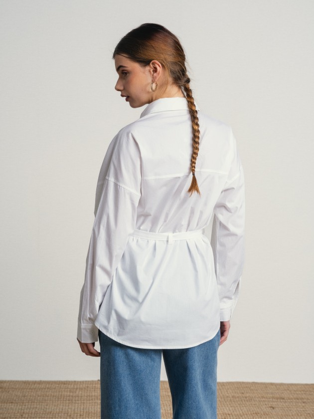 Tunic with belt