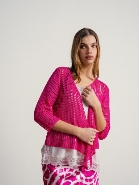 Crocheted jacket