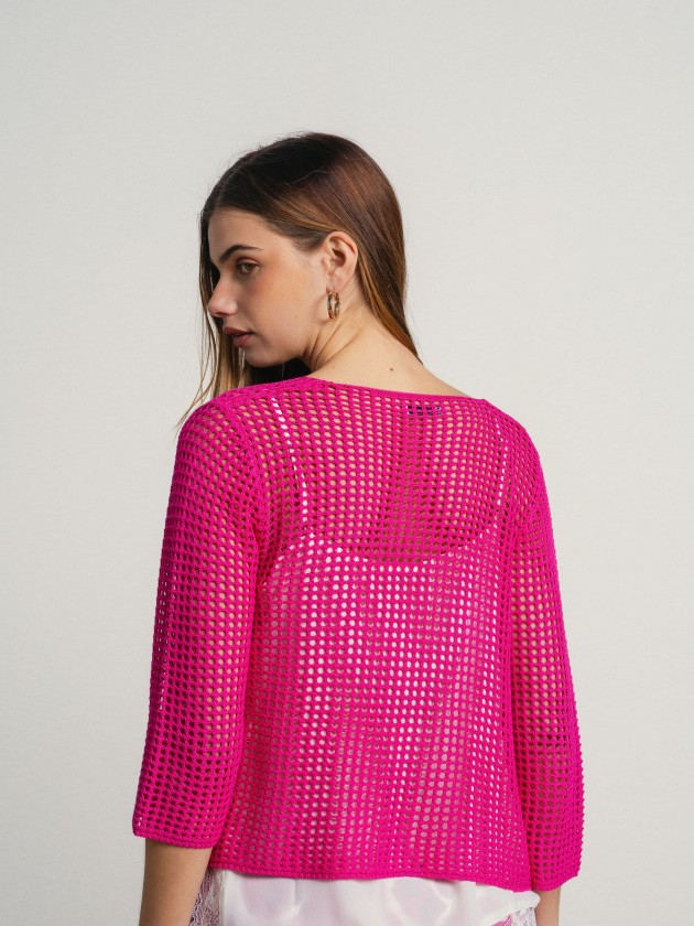 Crocheted jacket Crocheted jacket