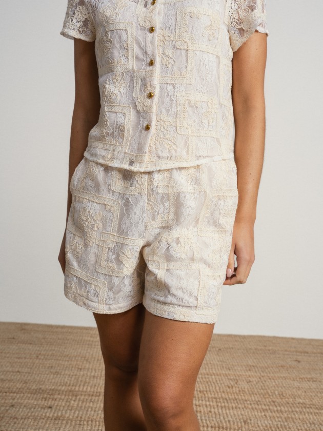 Lace shorts Lace shorts