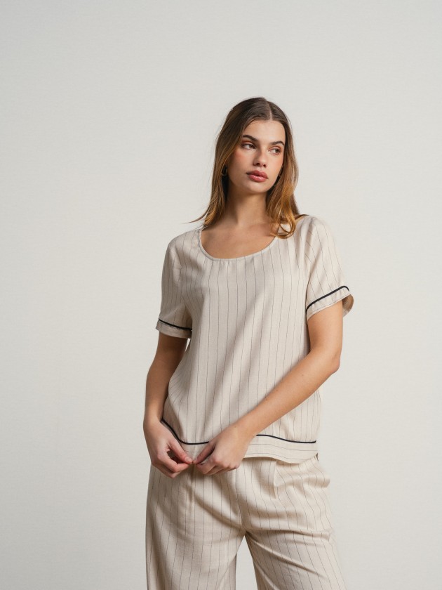 Striped blouse
