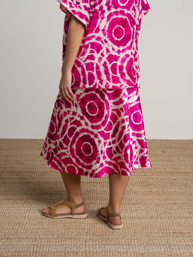 Midi skirt with print Midi skirt with print