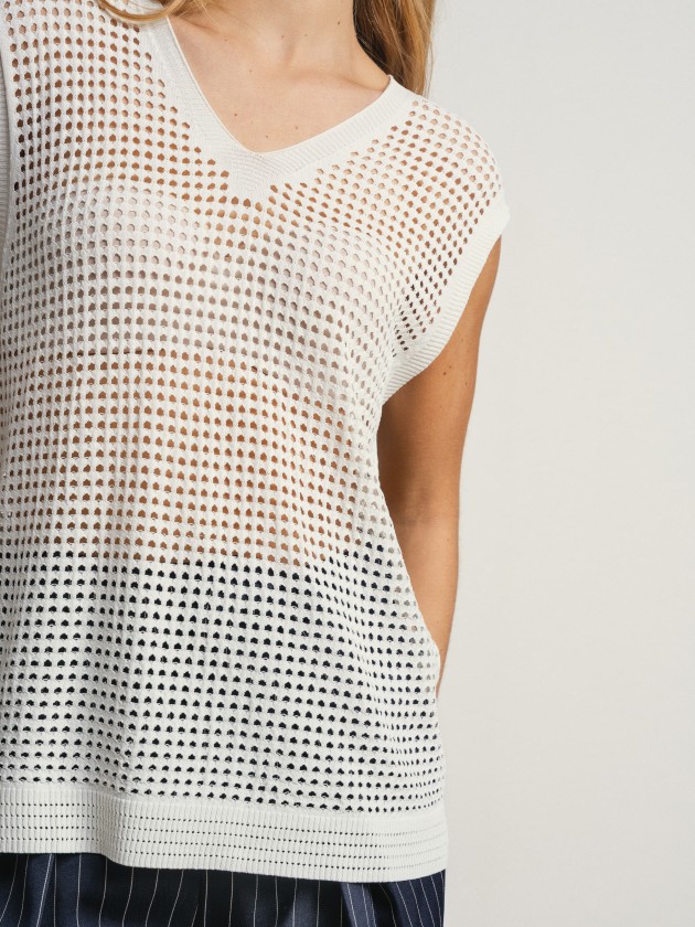 Crocheted vest Crocheted vest