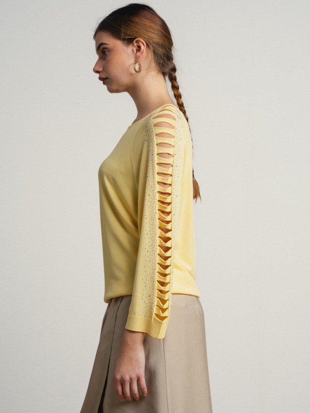 Short-sleeved sweater Short-sleeved sweater
