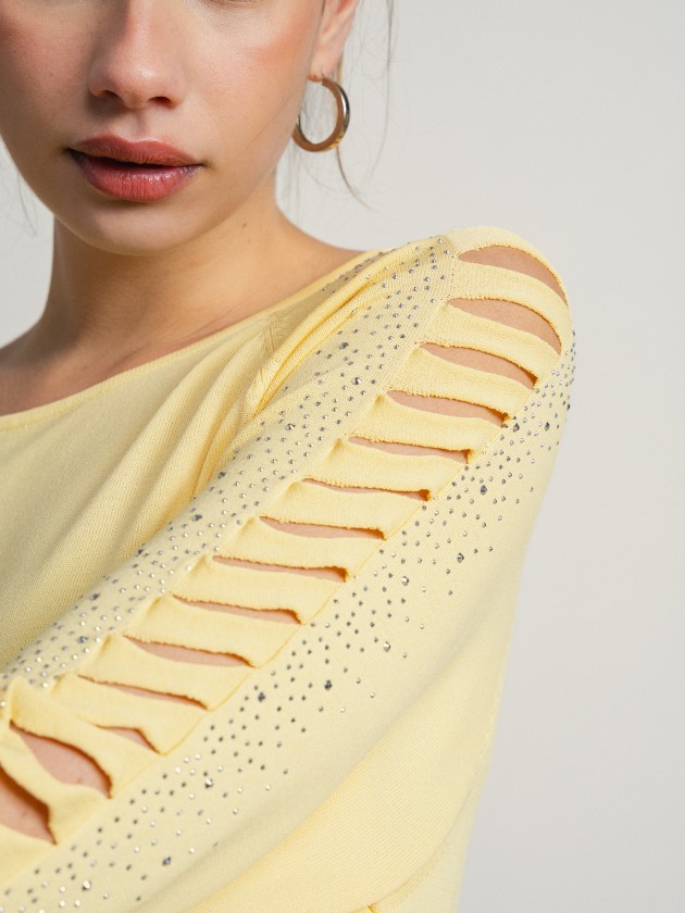 Short-sleeved sweater Short-sleeved sweater