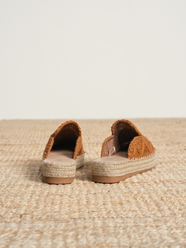 Embroidered clog Embroidered clog