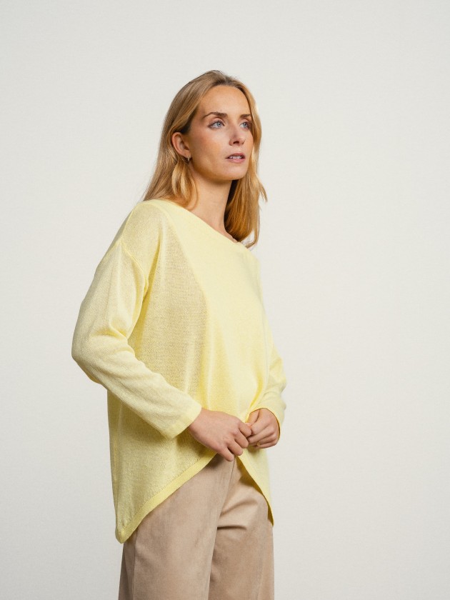 Pull en maille de coton Pull en maille de coton