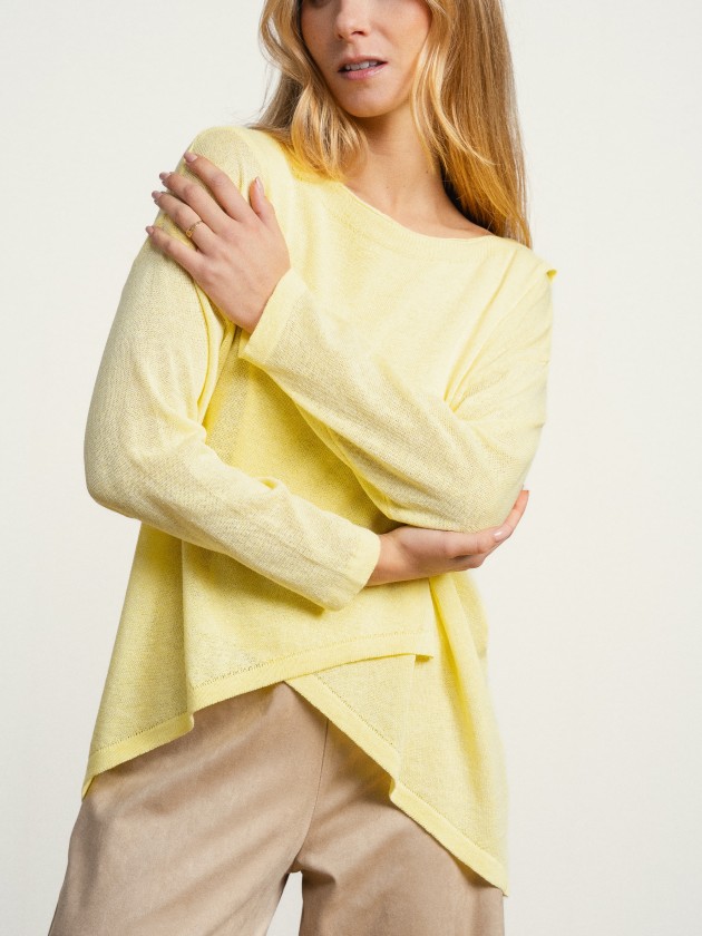 Pull en maille de coton Pull en maille de coton