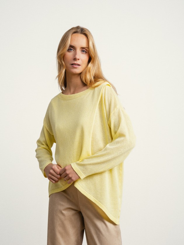 Pull en maille de coton Pull en maille de coton