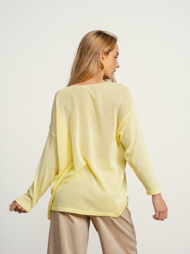 Pull en maille de coton Pull en maille de coton