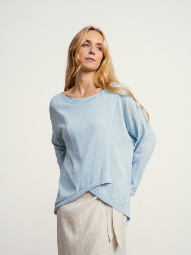 Pull en maille de coton Pull en maille de coton